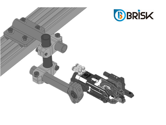 Gripper Lembaran Logam Pneumatik Disesuaikan Untuk Pelat Baja